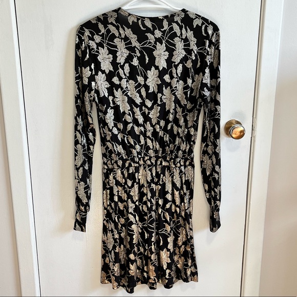 Stretchy Metallic Party Dress - Picture 4 of 11